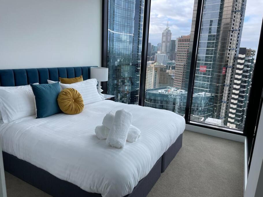 Lux 3 Bedroom Apartment In Southbank 멜번 외부 사진